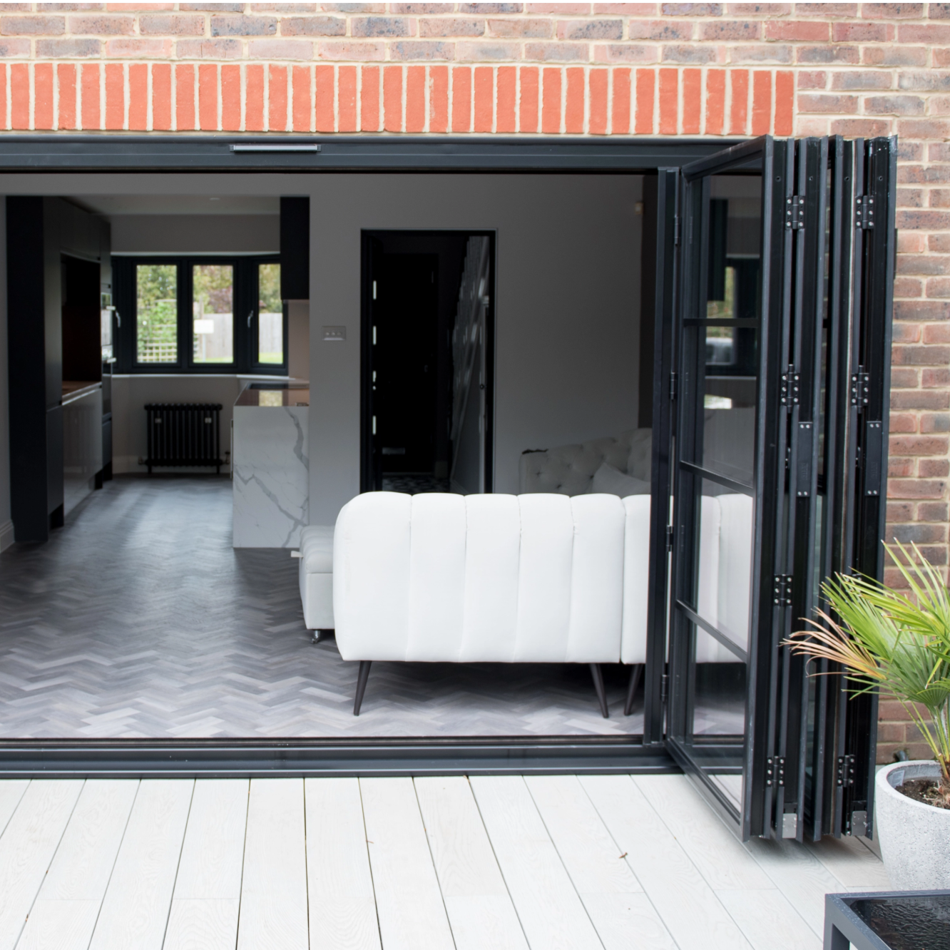 Smart Heritage Aluminium Bi-Fold Door Image