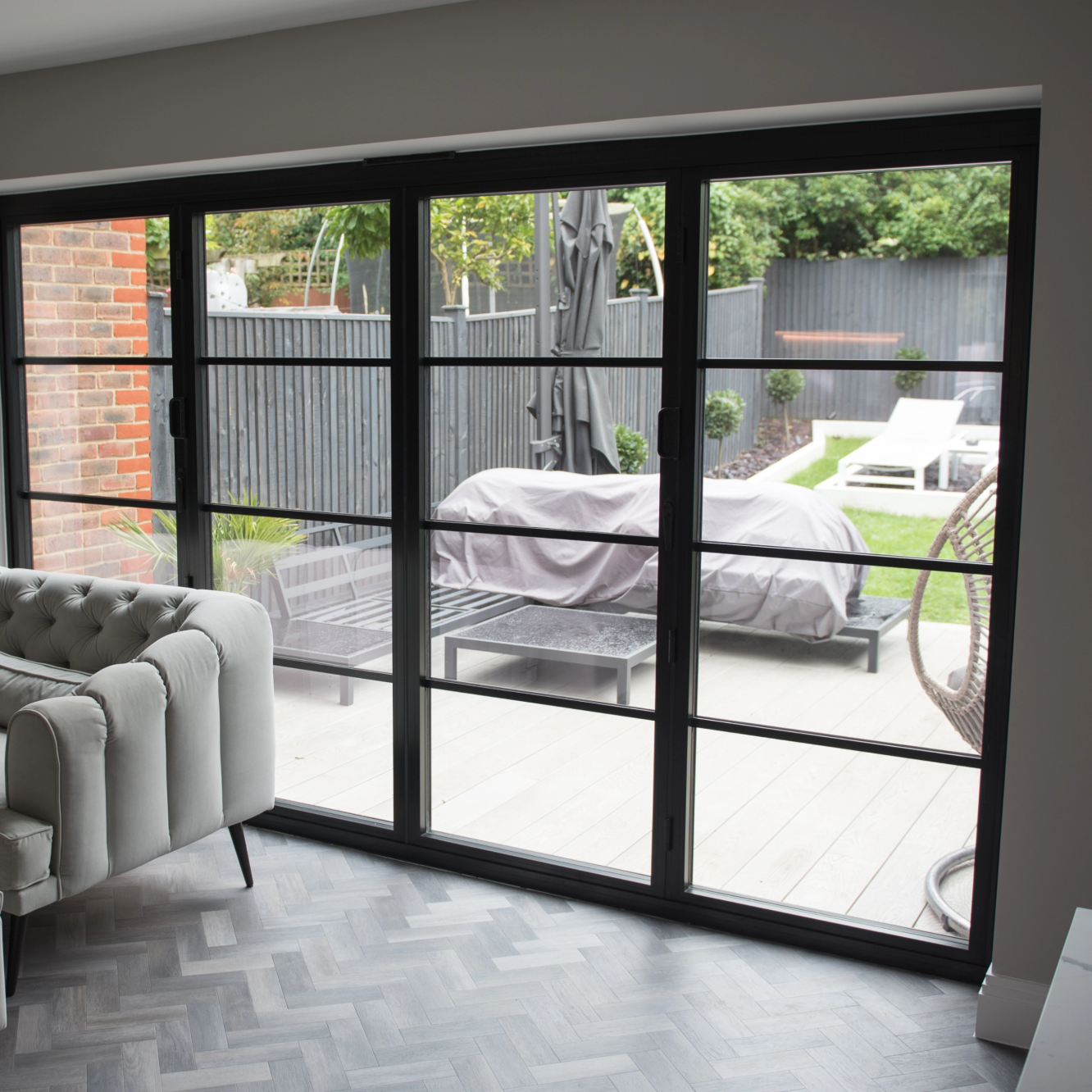 Smart Heritage Aluminium Bi-Fold Door Image