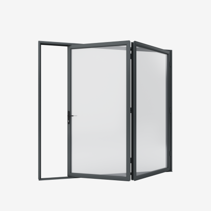 Korniche 2 Pane Bi-Fold Door