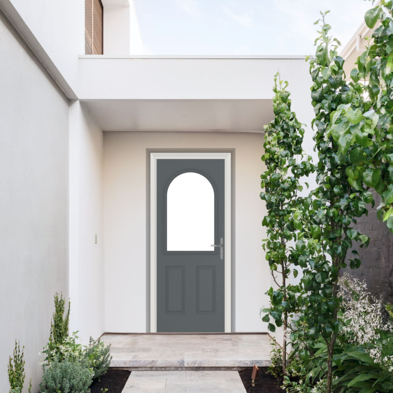 Comp Door Grafton Composite Door In Slate Grey Image