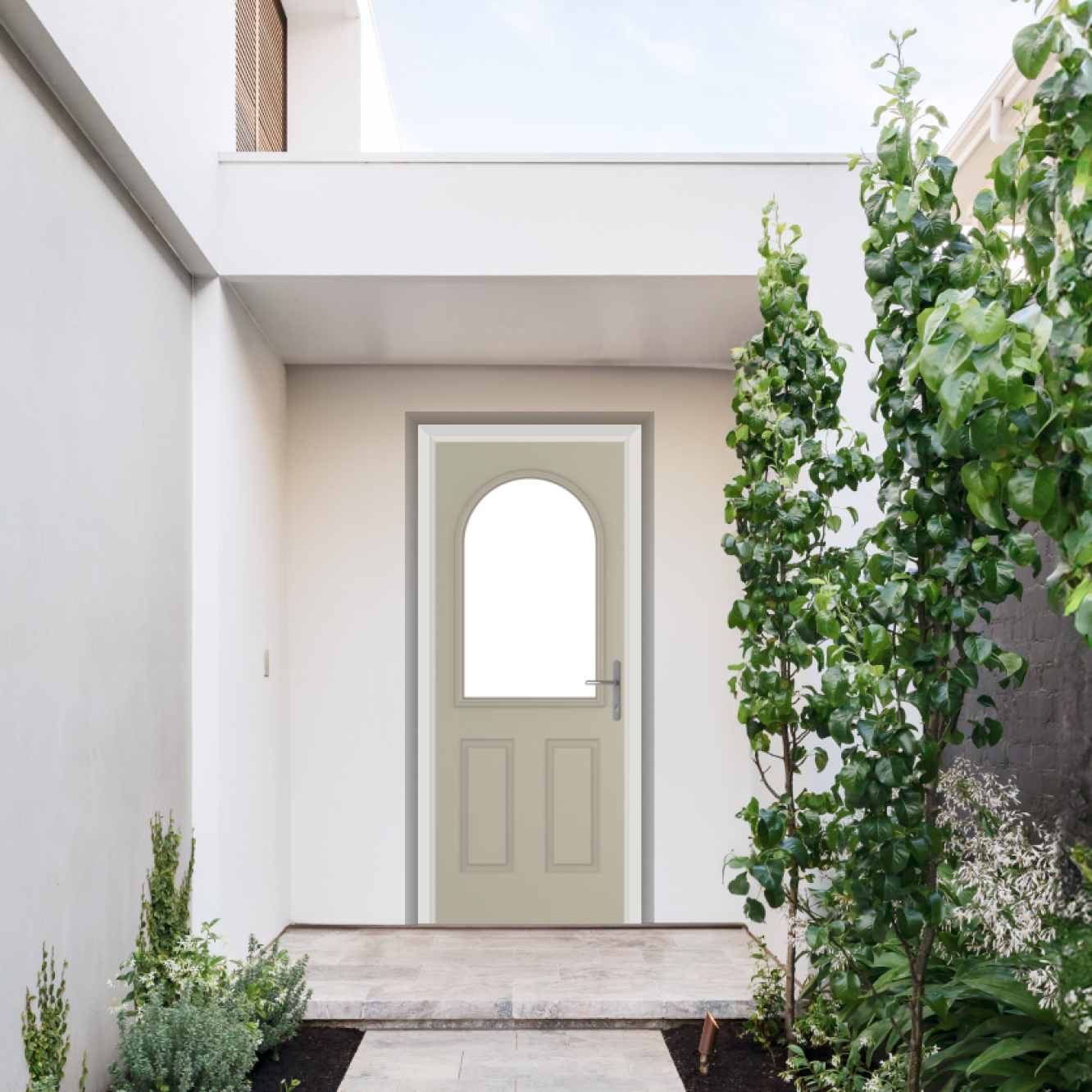 Comp Door Grafton Composite Door In Pebble Grey Image