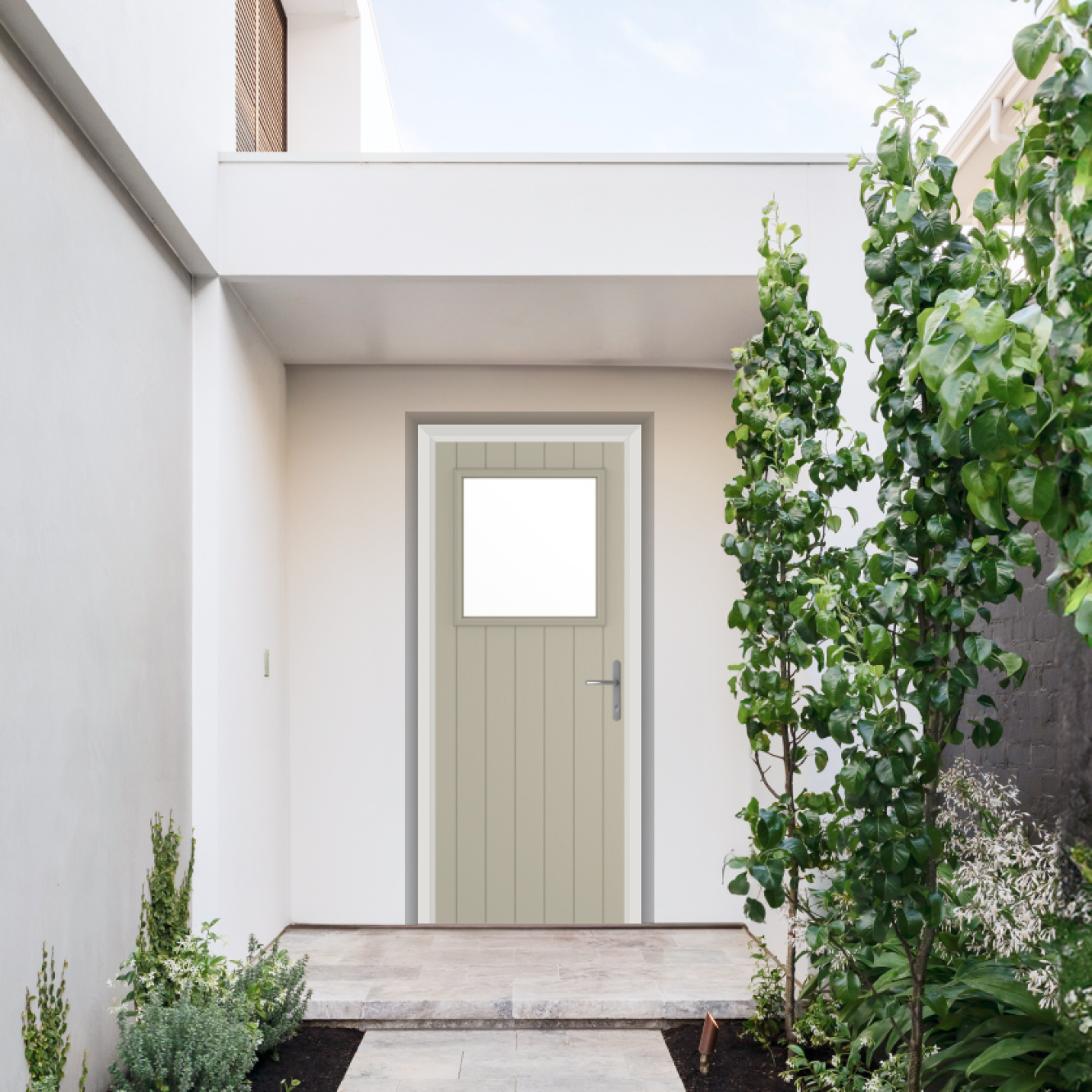 Comp Door Fife Composite Door In Pebble Grey Image