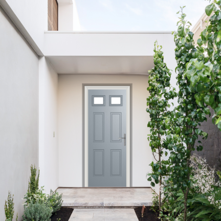 Comp Door Middleton Glazed 2 Composite Door In French Grey