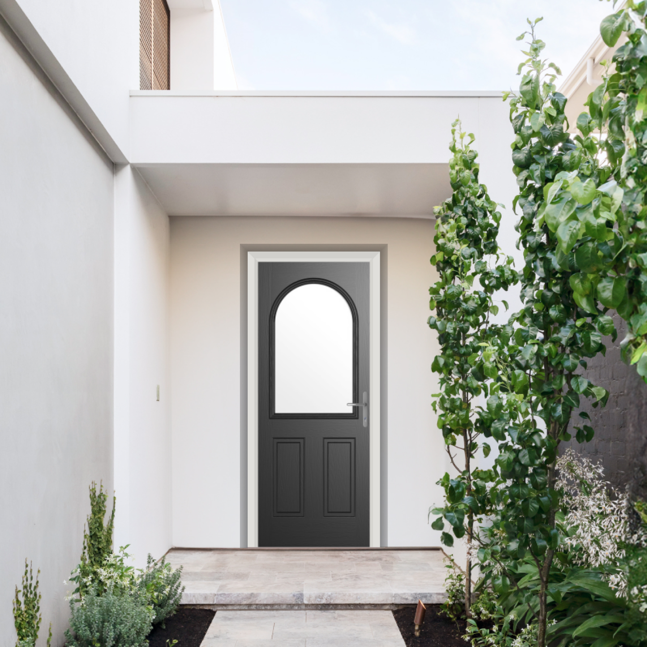 Comp Door Grafton Composite Door In Black Image
