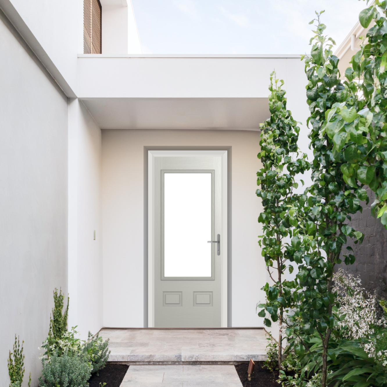 Comp Door Walcot Composite Door In Agate Grey Image