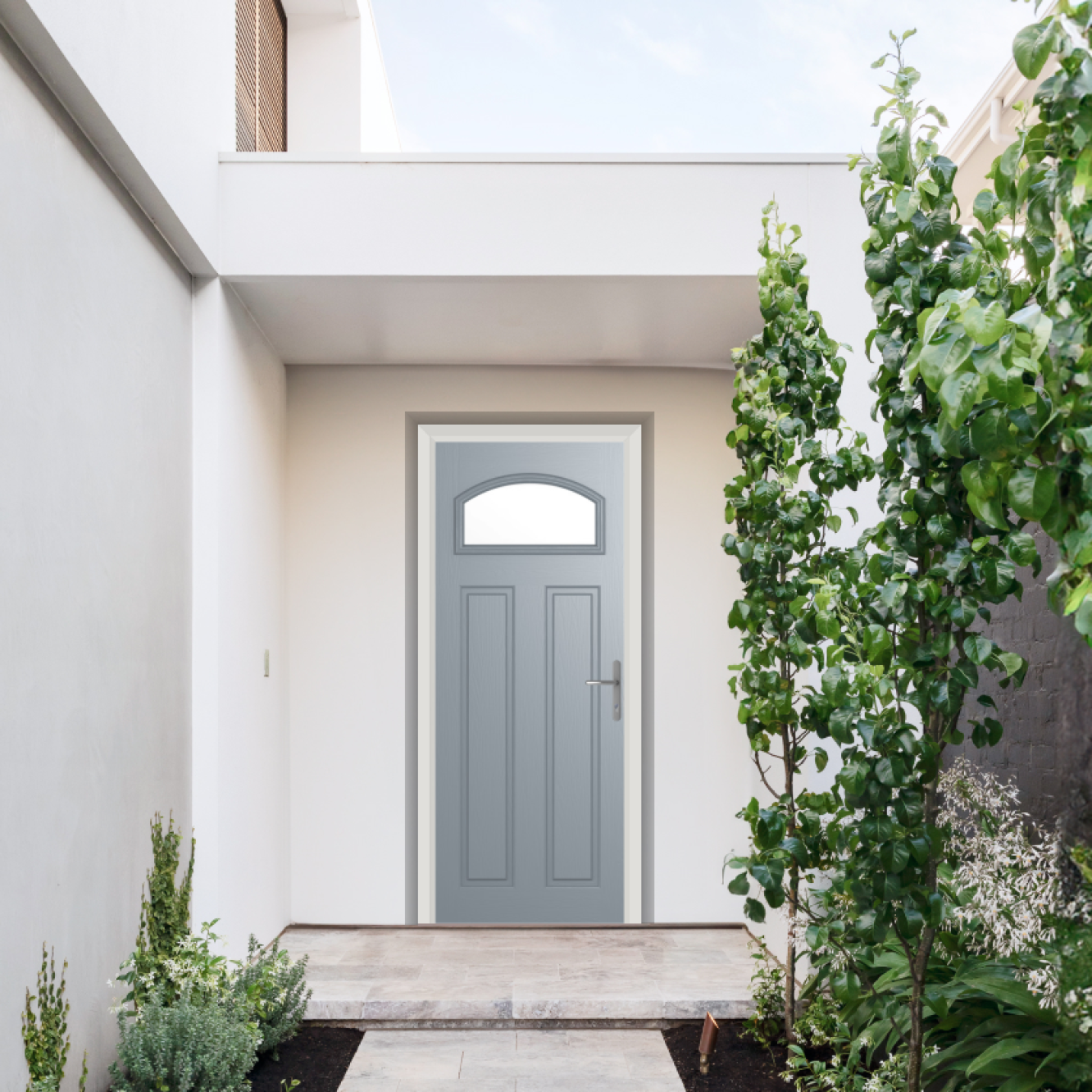 Comp Door Harlington Composite Door In French Grey Image