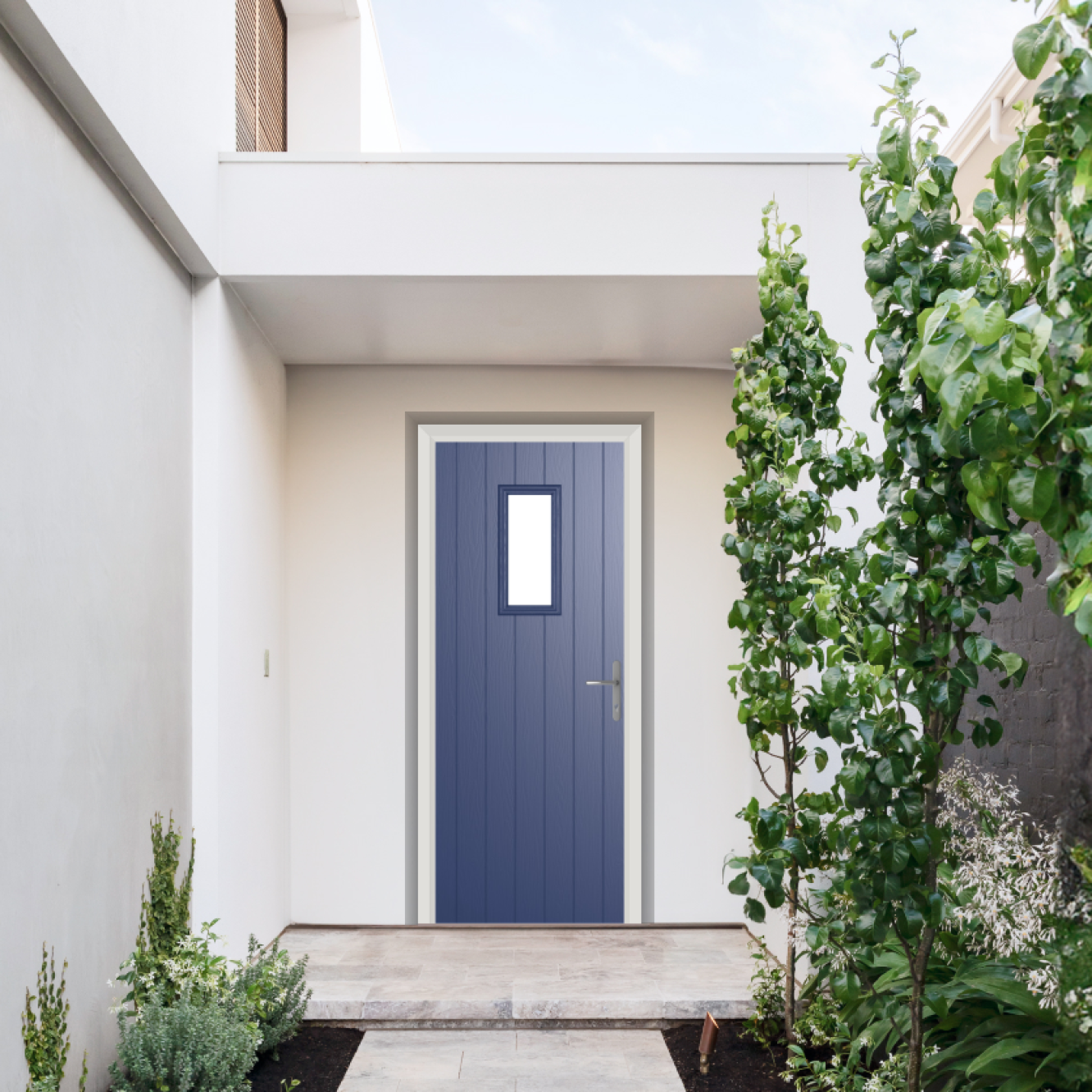 Comp Door Somerset Composite Door In Blue Image