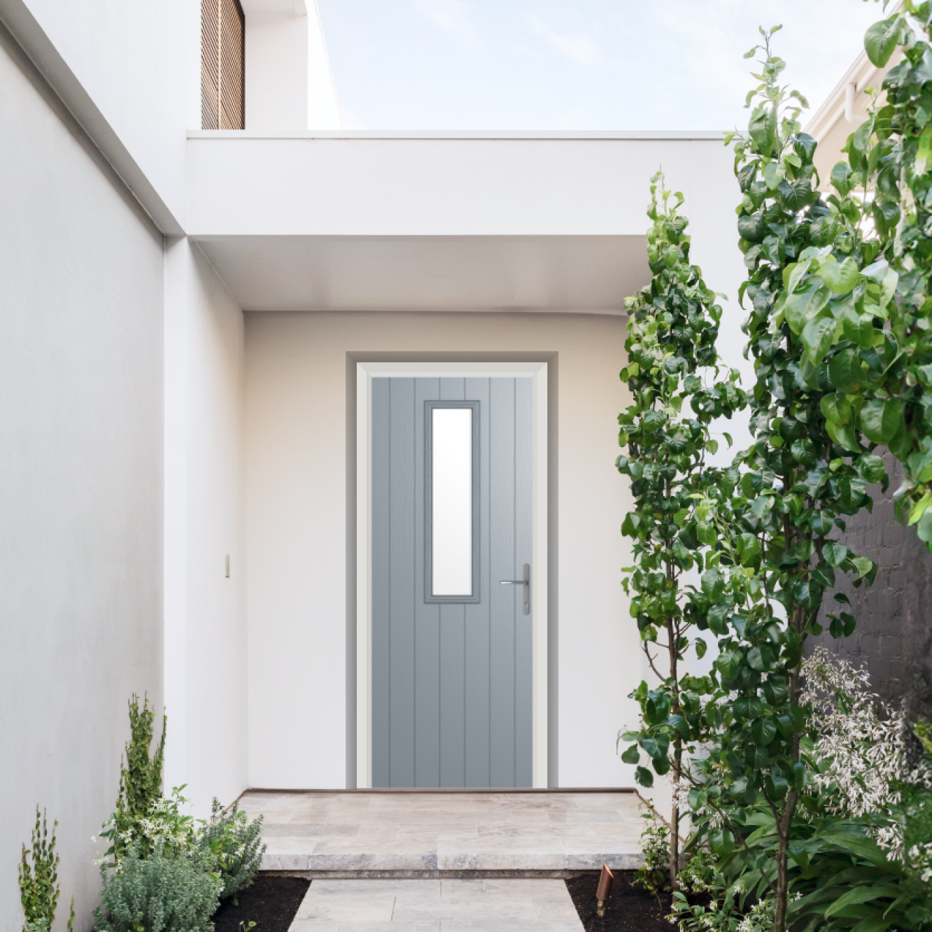Comp Door Mowbray Composite Door In French Grey Image