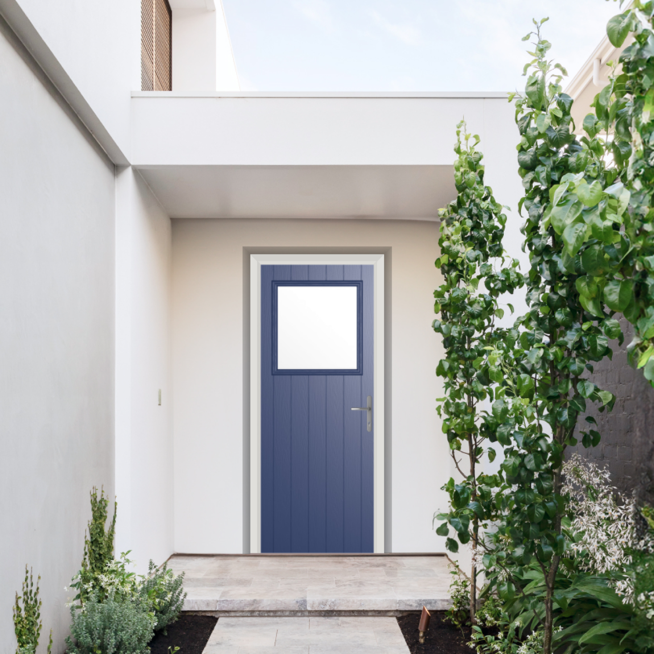 Comp Door Fife Composite Door In Blue Image