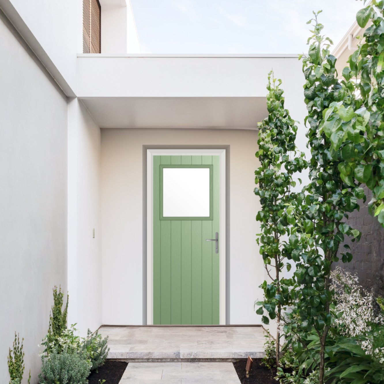 Comp Door Fife Composite Door In Chartwell Green Image