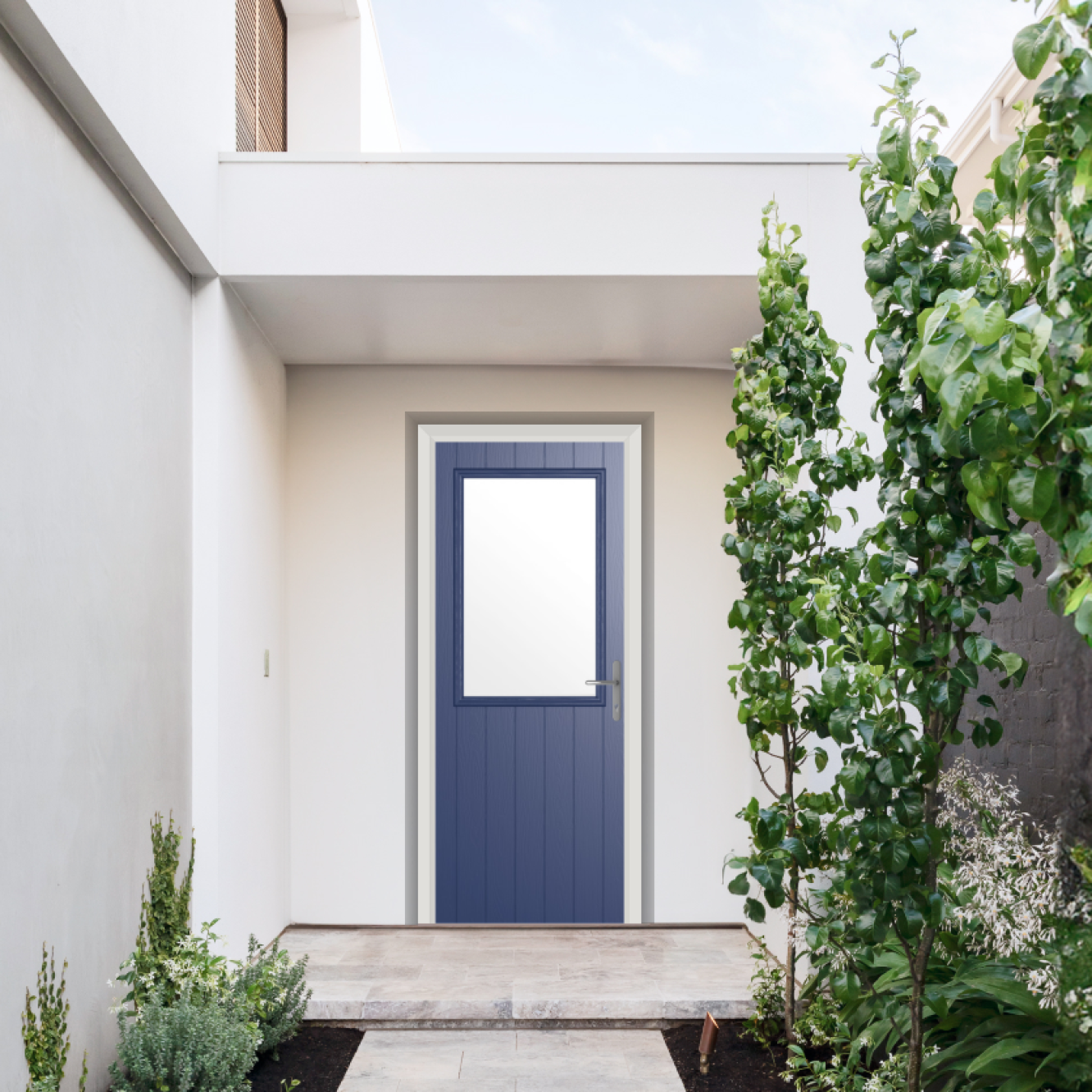 Comp Door Clifton Composite Door In Blue Image